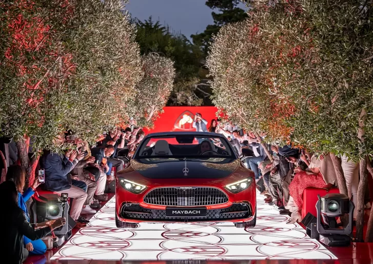 The reveal of Mercedes’ first-ever Maybach SL